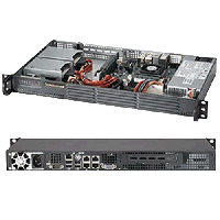 Supermicro Mini 1U Chassis CSE-504-203B