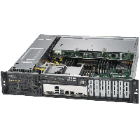 Supermicro 2U Server Chassis CSE-823MTQ-R700LPB - Angle