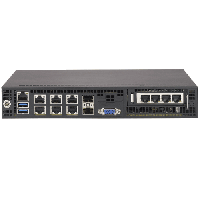 Supermicro Mini-ITX Chassis CSE-E300 - Rear