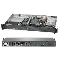 Supermicro 1U Rackmount Embedded SuperServer SYS-5017K-N6