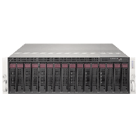 Supermicro 3U MicroCloud SuperServer SYS-5038MR-H8TRF - front