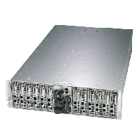 Supermicro 3U MicroCloud SuperServer SYS-5039MA8-H12RFT - angle