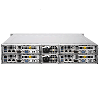 Supermicro 2U Twin2 SuperServer SYS-6029TR-HTR - Rear