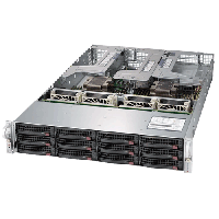 Supermicro Ultra SuperServer SYS-6029UZ-TR4+ Angle