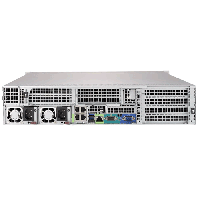 Supermicro Ultra SuperServer SYS-6029UZ-TR4+ Rear