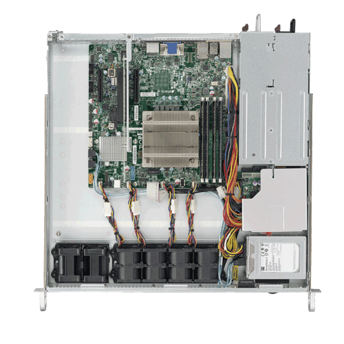 Supermicro 1U Rackmount SuperServer SYS-1019S-M2