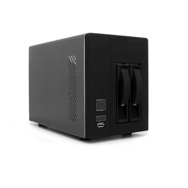2-Bay NAS Storage Hybrid System